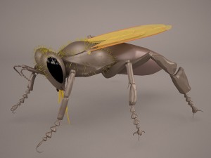 Bee character 3D Model