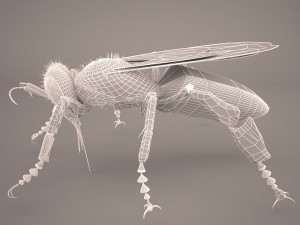 Bee character 3D Model