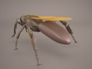 Bee character 3D Model
