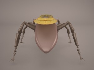 Bee character 3D Model