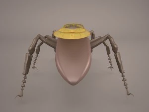Bee character 3D Model