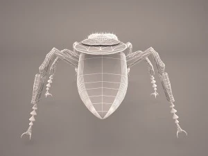 Bee character 3D Model