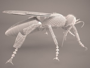 Bee character 3D Model