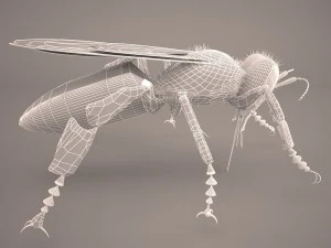 Bee character 3D Model