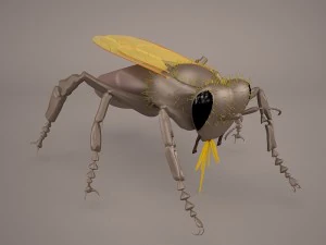 Bee character 3D Model
