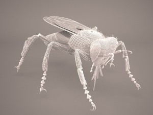 Bee character 3D Model