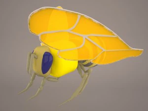 Cartoon bee 3D Model