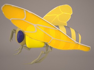 Cartoon bee 3D Модель