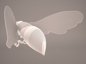 Cartoon bee 3D Модель