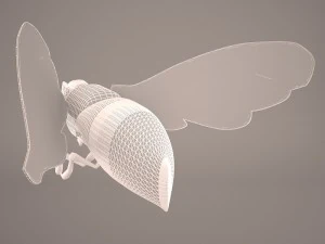Cartoon bee 3D Model