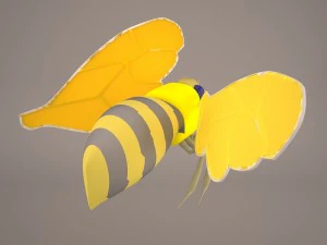 Cartoon bee 3D Model