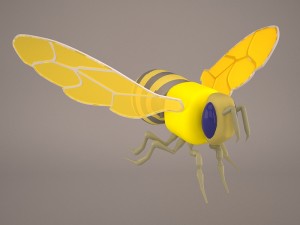 Cartoon bee 3D Модель