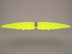 kupu-kupu Model 3D