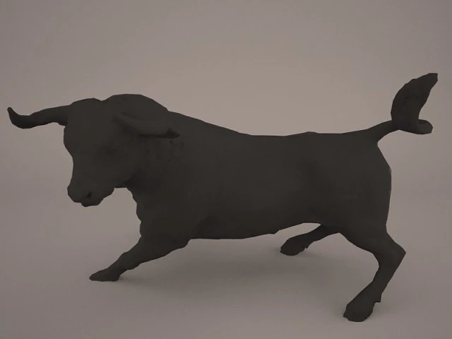 Bull animal 3D Model .c4d .max .obj .3ds .fbx .stl .blend