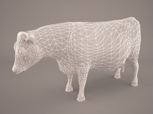 Cow animal 3D 모델