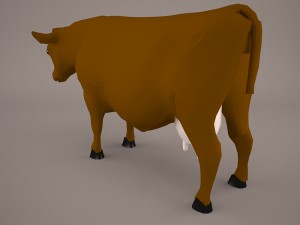 Cow animal 3D 모델