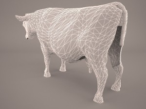 Cow animal 3D 모델