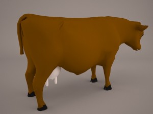 Cow animal 3D 모델