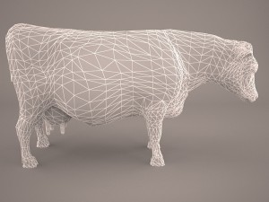 Cow animal 3D 모델