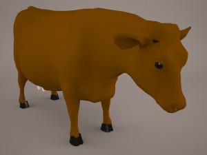 Cow animal 3D 모델