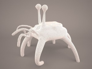 Cartoon crab 3D Model