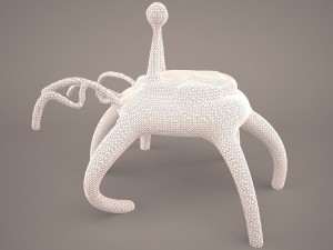 Cartoon crab 3D Model