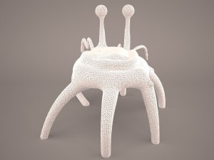 Cartoon crab 3D Model