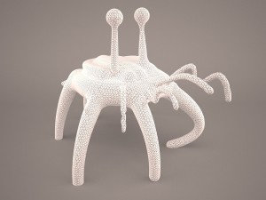 Cartoon crab 3D Model