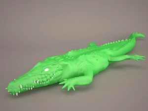 Coccodrillo del fumetto Modello 3D
