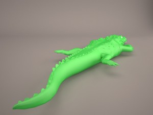 Cartoon crocodile 3D मॉडल