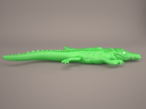 Cartoon crocodile 3D मॉडल