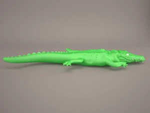 Cartoon crocodile 3D Model
