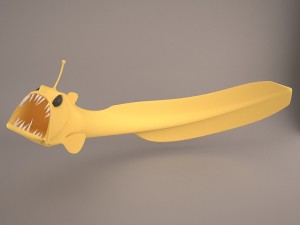Deep sea fish Modelo 3D