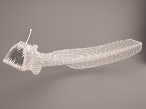 Deep sea fish 3D Model