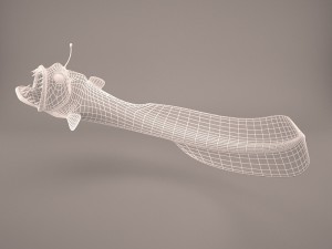 Deep sea fish 3D Model