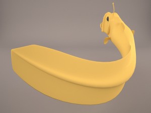 Deep sea fish 3D Model