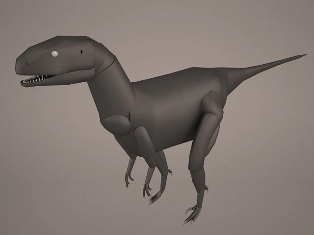 Cartoon dinosaur 3D Model .c4d .max .obj .3ds .fbx .stl .blend