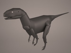 Cartoon dinosaur 3D Model
