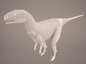 Cartoon dinosaur 3D Model