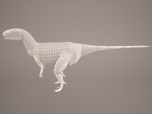 Cartoon dinosaur 3D Model