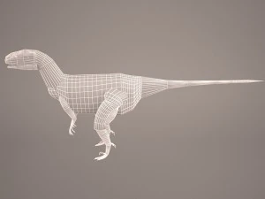 Cartoon dinosaur 3D Model