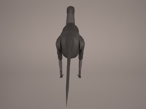 Cartoon dinosaur 3D Model
