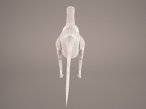 Cartoon dinosaur 3D Model