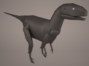 Cartoon dinosaur 3D Model