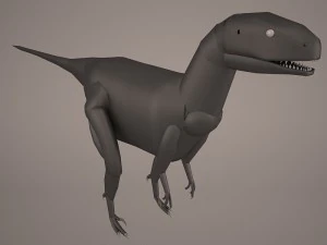 Cartoon dinosaur 3D Model