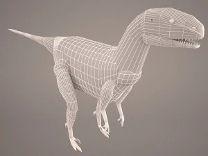 Cartoon dinosaur 3D Model