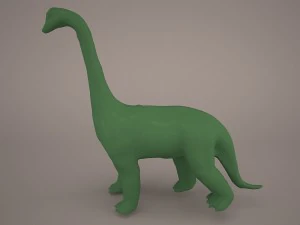 Cartoon dinosaur 1 3D Model