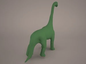 Cartoon dinosaur 1 3D Model