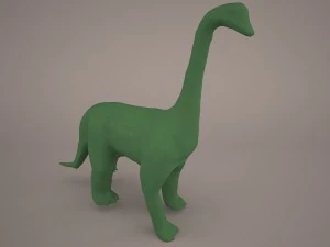 Cartoon dinosaur 1 3D Model