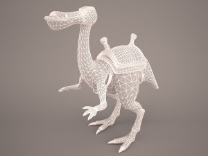 Cartoon dinosaur 2 3D Model
